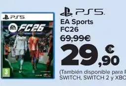 Carrefour PS5 EA Sports FC26 oferta
