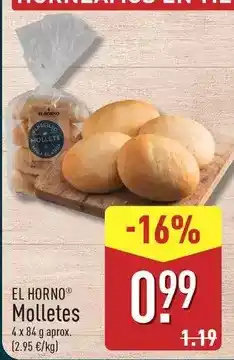 ALDI El horno - molletes oferta
