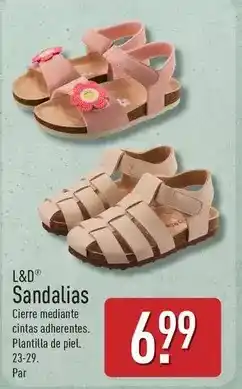 ALDI L&d - sandalias oferta