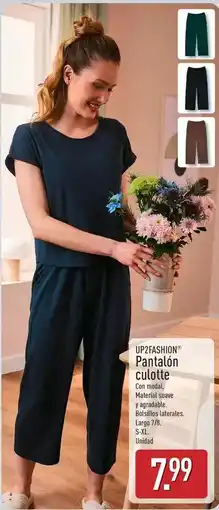ALDI Up2fashion - pantalon culotte oferta