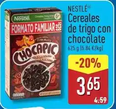 ALDI Nestlé - cereales de trigo con chocolate oferta