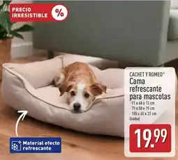 ALDI Cachet y romeo - cama refrescante para mascotas oferta