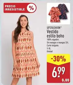 ALDI Up2fashion - vestido estilo doho oferta