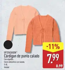 ALDI Up2fashion - cardigan de punto calado oferta