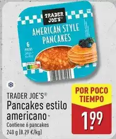 ALDI Trader joe´s - pancakes estilo americano oferta