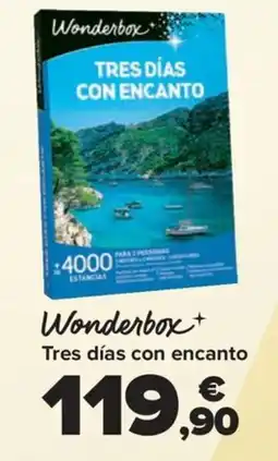 Carrefour WONDERBOX Tres días con encanto oferta