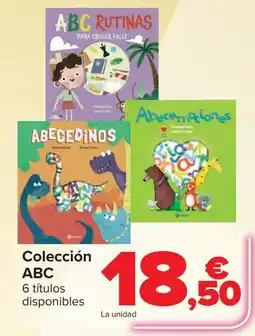 Carrefour Colección ABC oferta