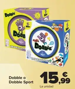 Carrefour Dobble o Dobble Sport oferta
