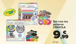 Carrefour CRAYOLA Set crea tus pulseras oferta