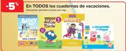 Carrefour En todos los cuadernos de vacaciones oferta