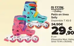 Carrefour OLSSON Patín en línea Sally oferta