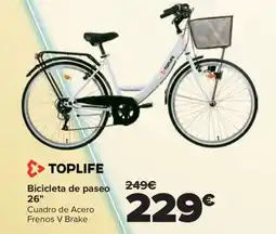 Carrefour TOPLIFE Bicicleta de paseo 26" oferta