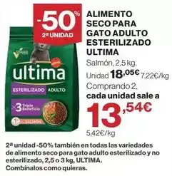 El Corte Inglés Affinity - alimento seco para gato adulto esterilizado ultima oferta