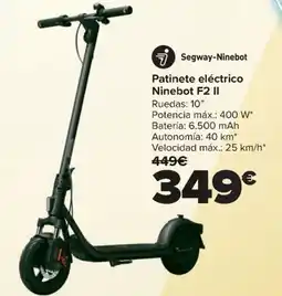 Carrefour Patinete eléctrico Ninebot F2 II oferta