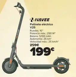 Carrefour NAVEE Patinete eléctrico V25 oferta