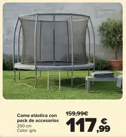 Carrefour Cama elástica con pack de accesorios oferta