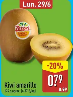 ALDI ZESPRI Kiwi amarillo oferta