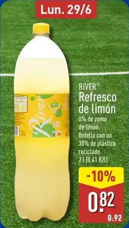 ALDI RIVER Refresco de limón oferta