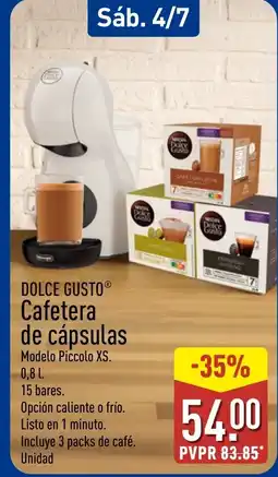 ALDI DOLCE GUSTO Cafetera de cápsulas oferta