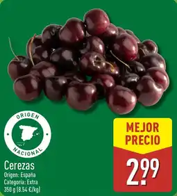 ALDI Cerezas oferta