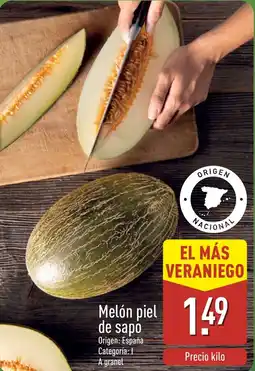 ALDI Melón piel de sapo oferta