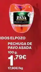 El Corte Inglés Elpozo - pechuga de pavo asada oferta