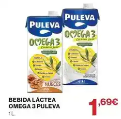 El Corte Inglés Puleva - bebida lactea omega 3 oferta