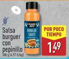 ALDI Trader joe´s - salsa burger con pepinillo oferta