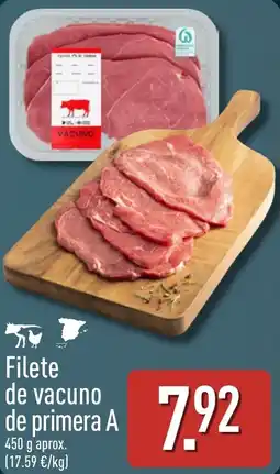 ALDI Filete de vacuno de primera A oferta