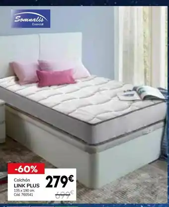 Conforama Colchones link plus oferta