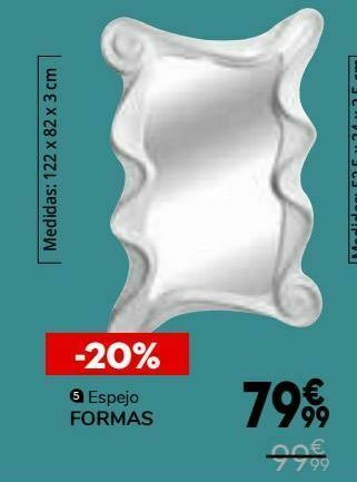 Conforama Espejo formas oferta