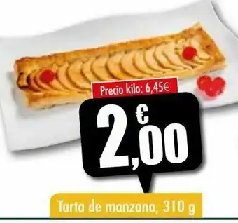 Tarta de manzana, 310 g