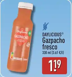 ALDI DAYLICIOUS Gazpacho fresco oferta