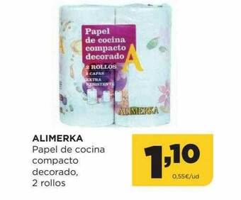 Alimerka Alimerka Papel De Cocina Compacto Decorado oferta