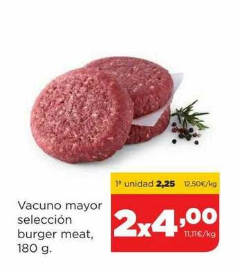 Alimerka Vacuno Mayor Selección Burger Meat oferta