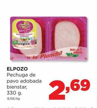 Alimerka Elpozo Pechuga De Pavo Adobada Bienstar oferta
