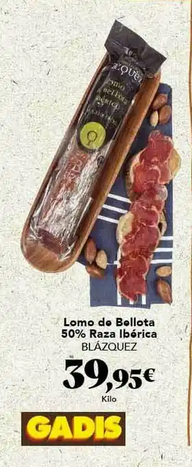 Gadis Lomo De Bellota Raza Ibérica oferta