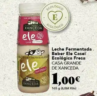 Gadis Leche Fermentada Beber Eke Casei Ecológica Fresa oferta