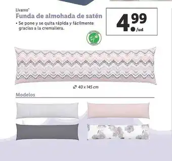 Lidl Funda De Almohada De Satén oferta
