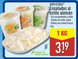 ALDI DAYLICIOUS Ensaladas al estilo alemán oferta