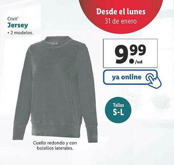 Lidl Jersey oferta