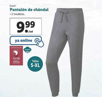 Lidl Pantalón De Chándal oferta