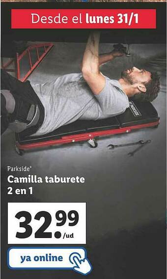 Lidl Camilla Taburete 2 En 1 oferta