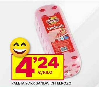 Supermercados Dani Paleta York Sandwich Elpozo oferta