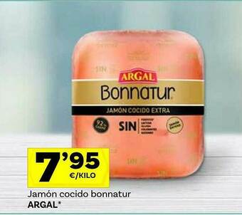 Supermercados Dani Jamón Cocido Bonnatur Argal oferta