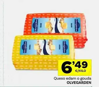 Supermercados Dani Queso Edam O Gouda Olvegarden oferta