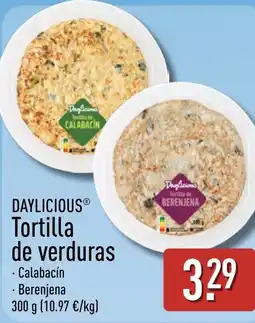 ALDI DAYLICIOUS Tortilla de verduras oferta