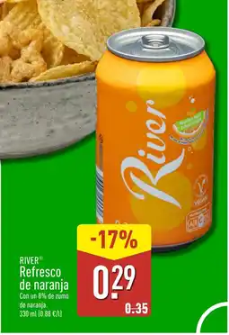 ALDI RIVER Refresco de naranja oferta