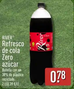ALDI RIVER Refresco de cola Zero azúcar oferta
