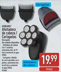 ALDI AMBIANO Afeitadora de cabeza/ Cortapelos oferta